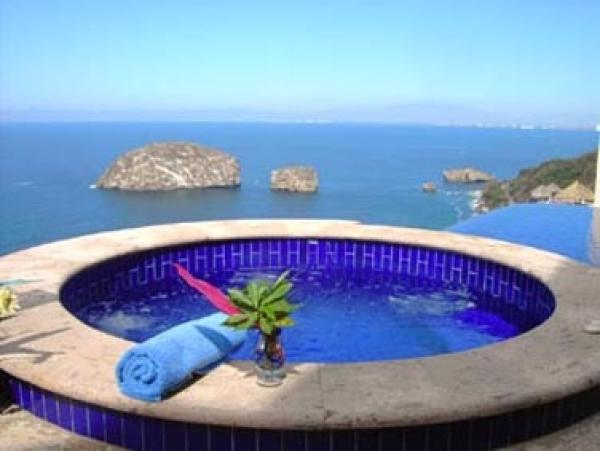 Private Jacuzzi with ocean view