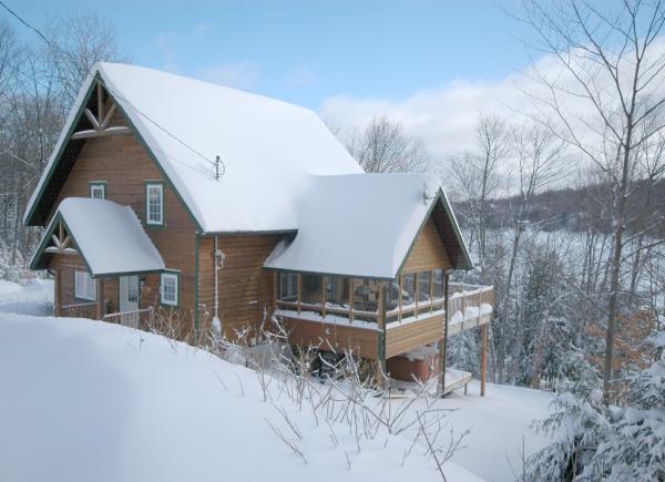 View of Chalet in Winter