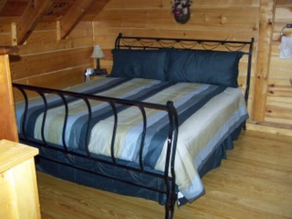 King Bed in Loft