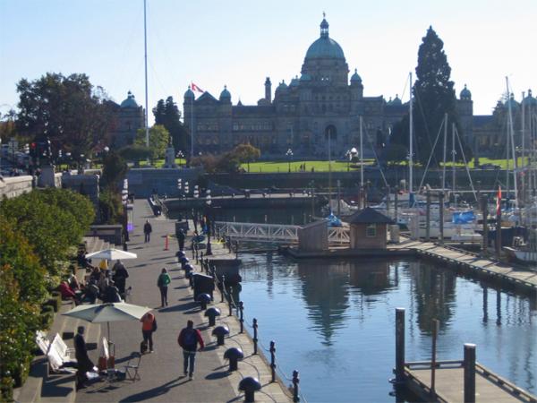 Close to Inner Harbour and Parliament Buildings