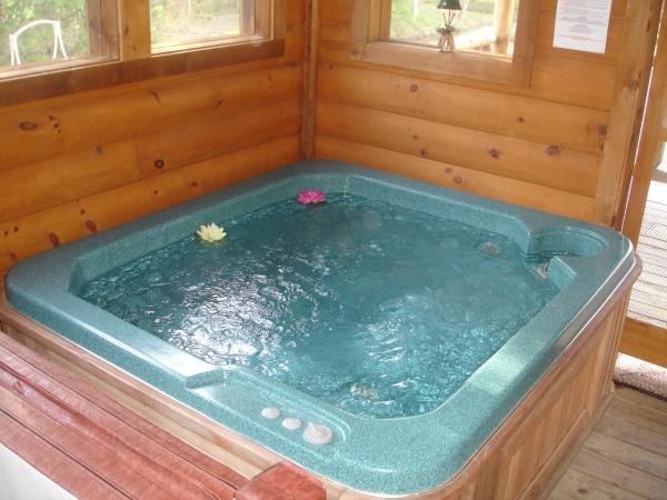 Very Private Hot Tub