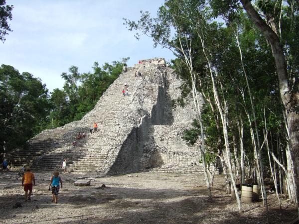 Visit Coba Pyramid