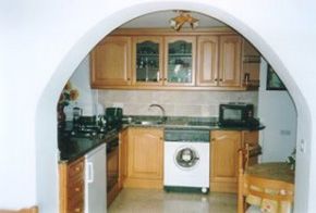 Kitchen and dining table