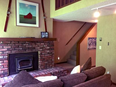 Fireplace in livingroom