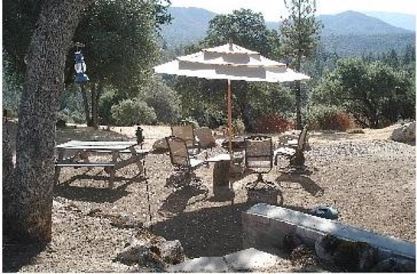 Picnic Table, BBQ, Fire Pit & Seating area