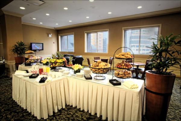 Buffet in Owner's Lounge