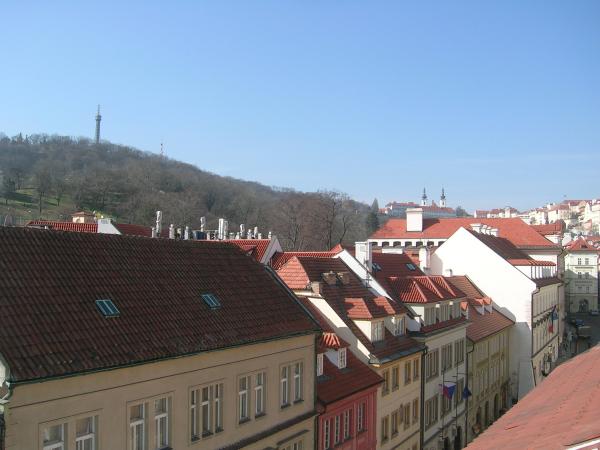 View on Petrin hill to the south