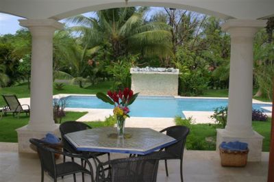 Villa Terrace & pool