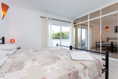 Bedroom with balcony