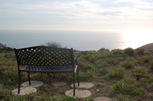 Ocean View from Hiking trail to Laguna Beach 