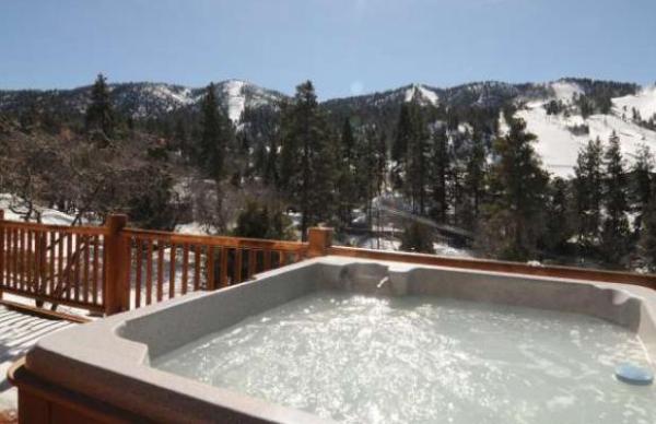Hot Tub with Mountain View
