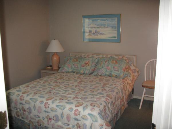 Second bedroom with queen bed