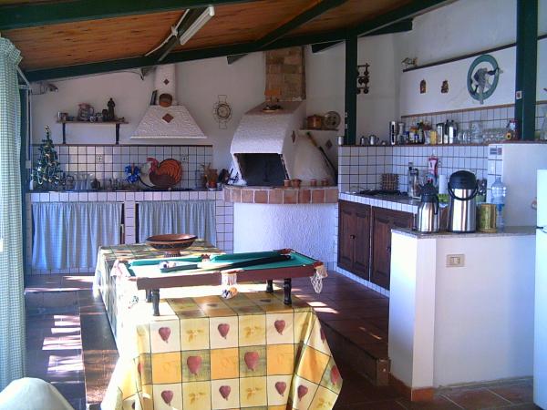cucina rustica e living room  - gazebo