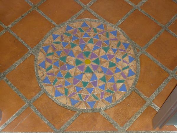 Detail: Minerva's floor