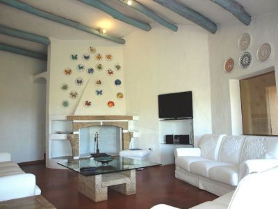 Villa Brigantina living room