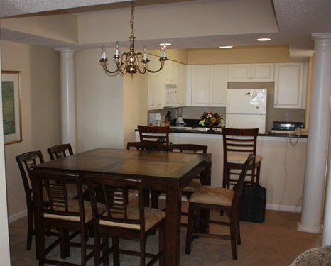 Kitchen and Dining Area