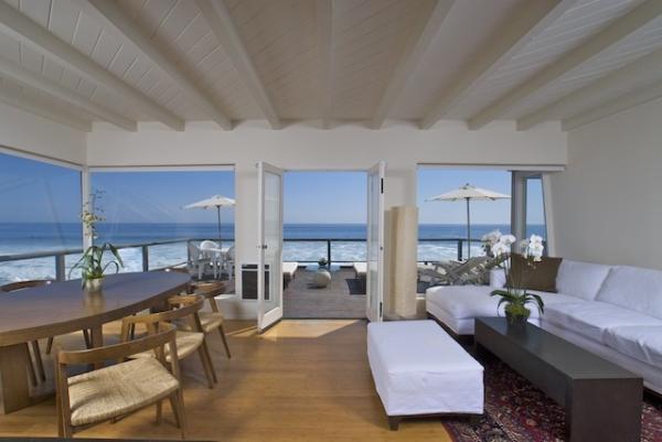 Living Room With Panoramic Ocean Views