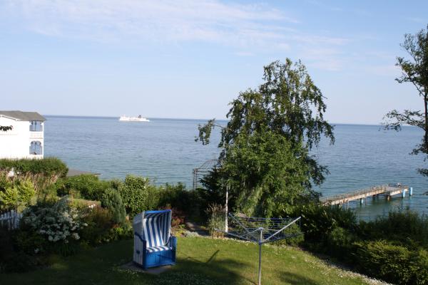 View of Garden and Sea