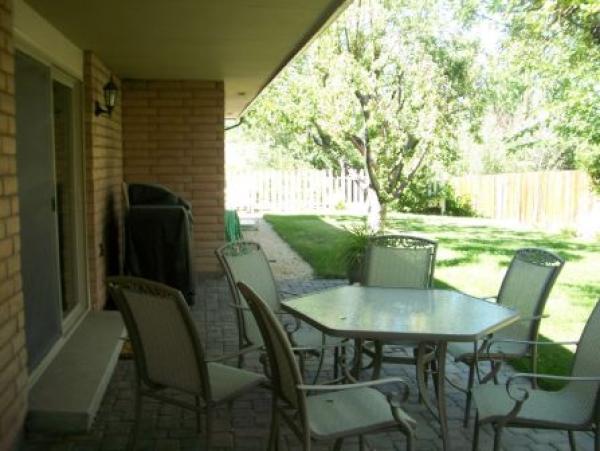 Garden Patio With Barbeque and Views of Peavine Mt