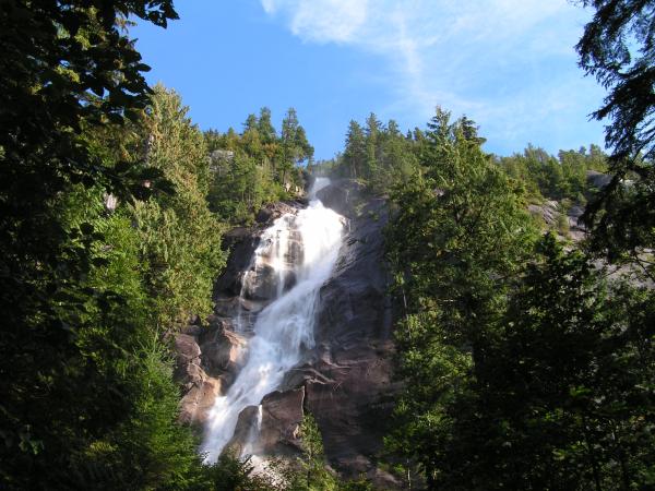 BC's many natural water falls