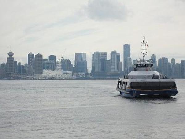 10 min SeaBus ride to downtown (SeaBus terminal is