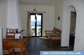 Villa Raul living room with sea view