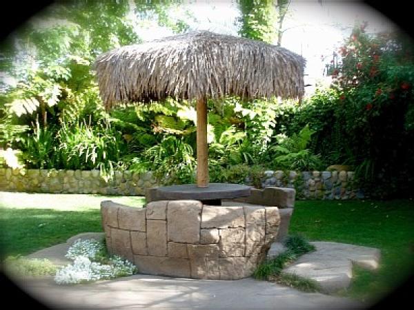 Palapa Cement Table
