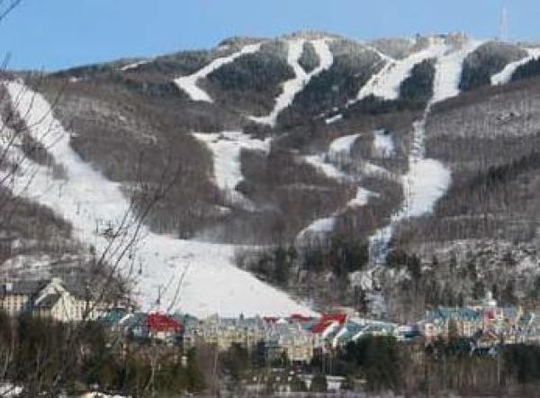 Mont Tremblant Pedestrian Village and Ski Hills