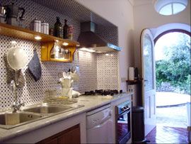 Villa Anacapri kitchen