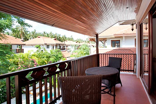 Pattaya, Thailand, Vacation Villa balcony