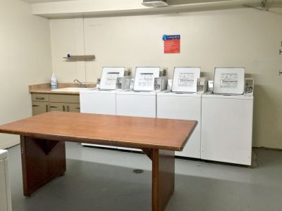 Coin Operated Laundry room