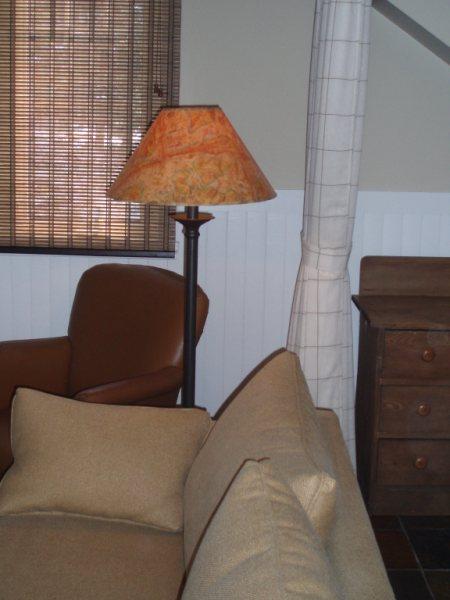 Table Lamp in Living Room