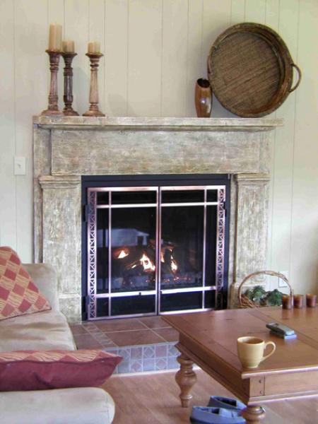 Living Room - Fireplace