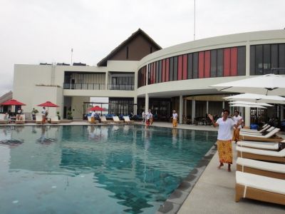 pool and clubhouse