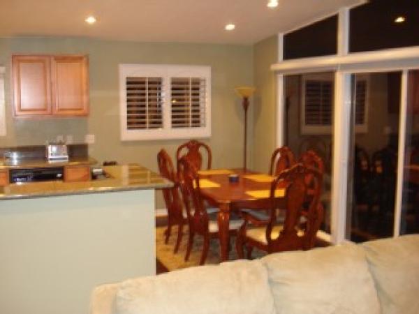 Dinning area and kitchen
