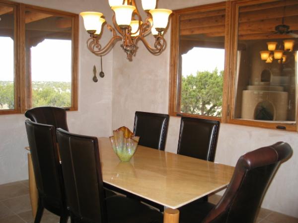 Dining room and outside patio