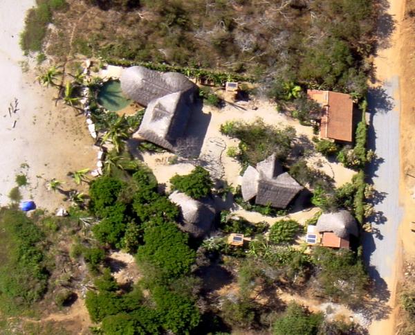 Aerial Image of Casa Viva from Ultralight