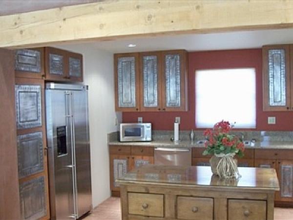 Spacious, well equiped kitchen w/ unique cabinets