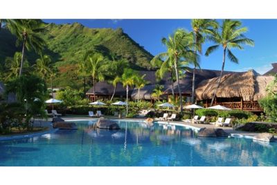 Hilton Moorea Lagoon Resort pool 