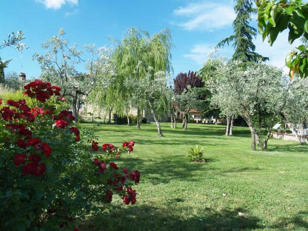 Garden of agriturism La Loccaia