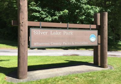 Silver Lake Park sign