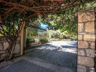 Agapi Villa entrance gate