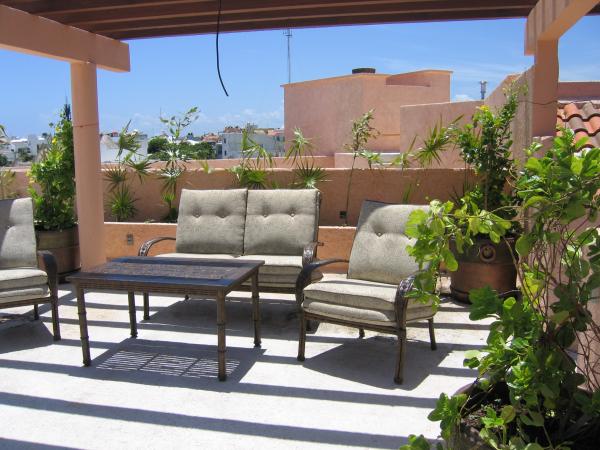 Comfortable Furniture on the Private Rooftop 