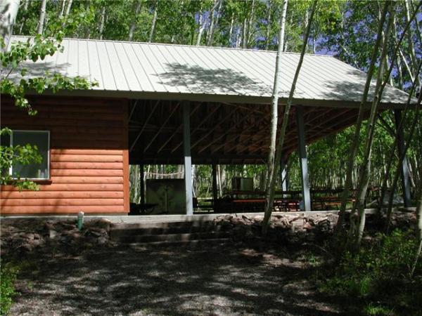 Side View of Lodge