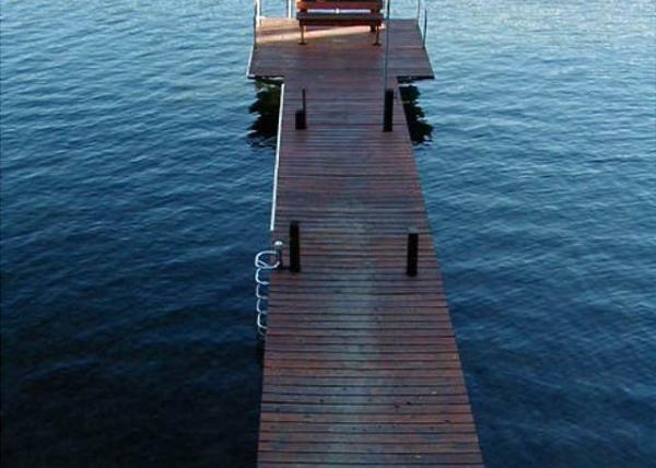 Dock viewed from the Deck 