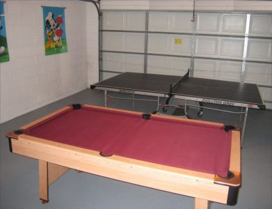 Our pool & table tennis tables