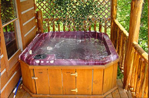 Private Hot Tub on Deck
