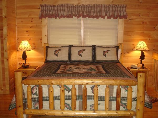 Sleep like a LOG in this King Bed