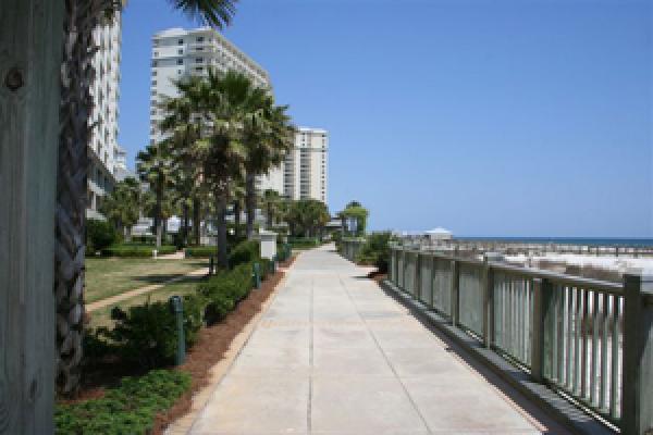 Walkway by Pools & Beach