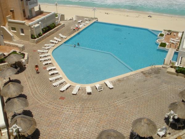 Pool from balcony